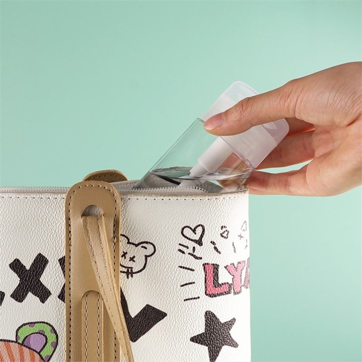 100ml 150ml 300ml PET/PETG Clear Makeup Remover Bottle